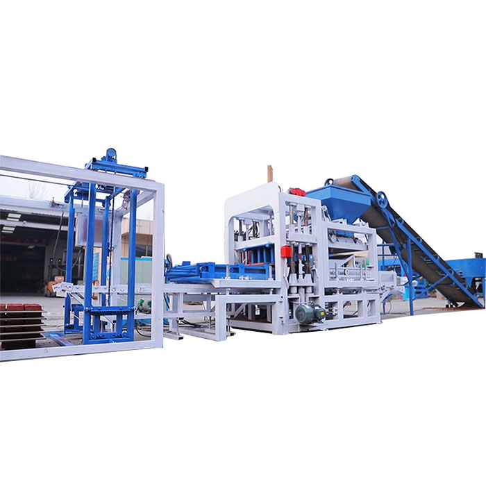 QTF4-18 automatic concrete block making machine production line