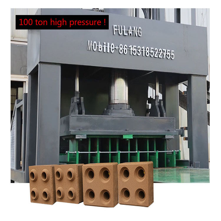 100 tons pressure brick machine