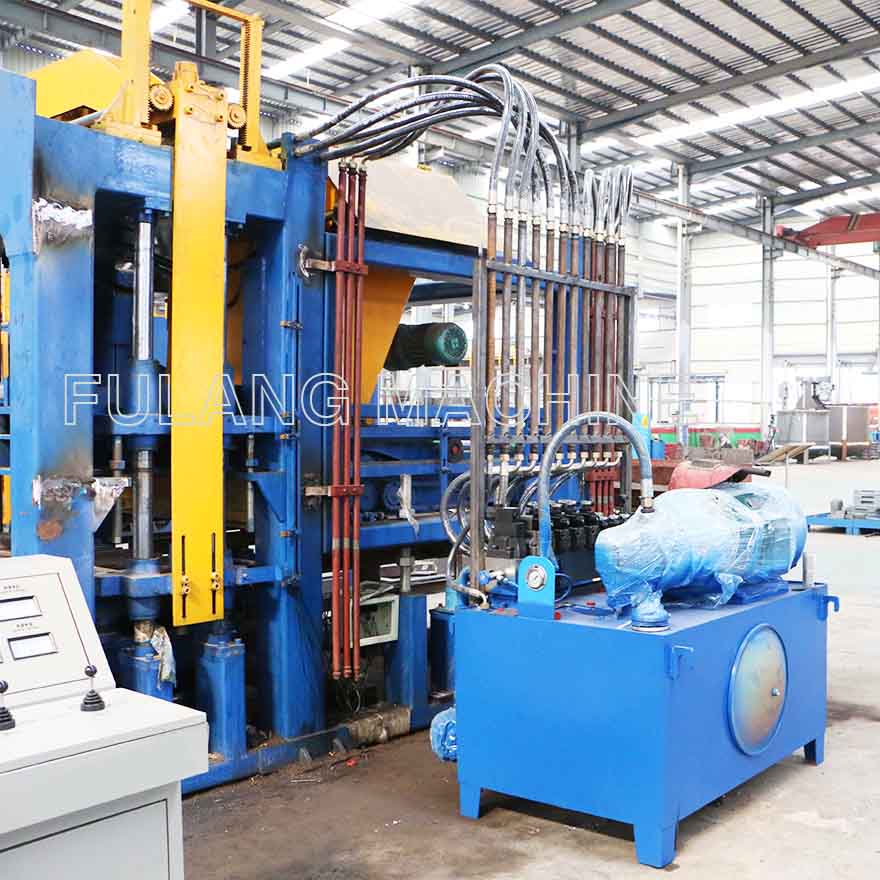How to solve fever phenomenon in hydraulic system for brick making machine