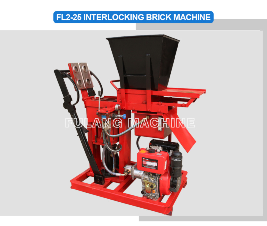 soil interlocking brick making machine
