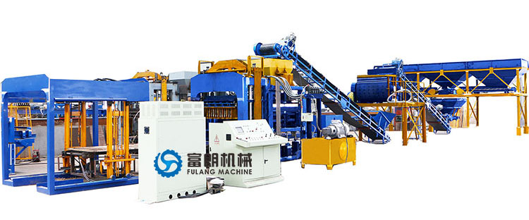 automatic brick making machine with PLC control system 