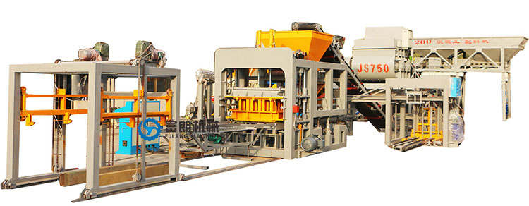 QTF15-15 fully automatic concrete block machine 