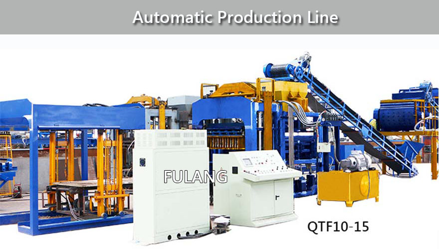 automatic block production line 