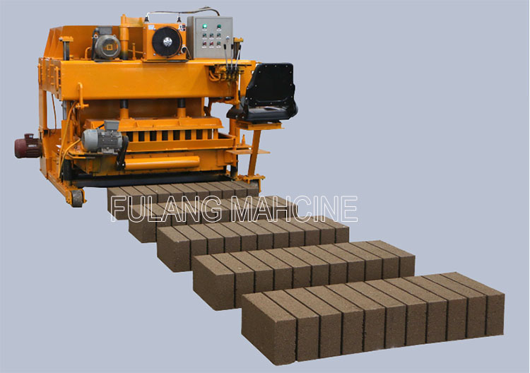 FL6-30 mobile concrete block making machine 